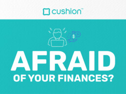 Cushion Afraid of Your Finances graphic
