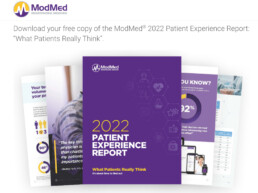 2022 Patient Experience Report by ModMed using OnePoll research
