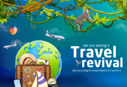 Exodus Travels: Travel Revival infographic illustration of travel